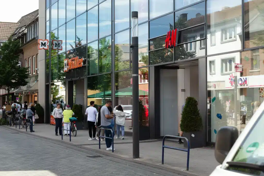 Juli 2022 Hochstr Geschaeftsstrasse Heinsberg