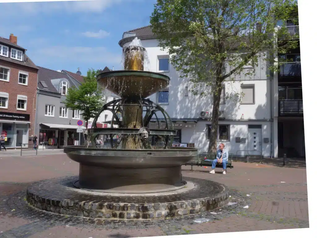 Mai 2023 Brunnen am Markt Heinsberg